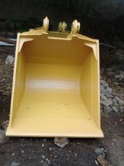 JUAL BUCKET CATERPILLAR 320D MODEL CUTTING EDGE