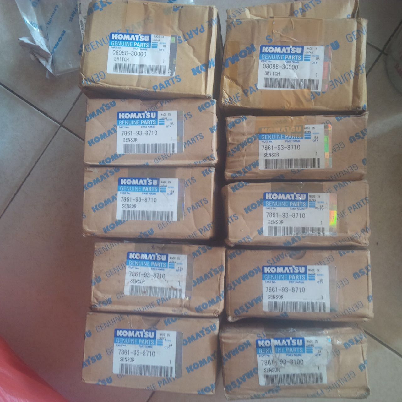 JUAL SENSOR KOMATSU DI  JAKARTA