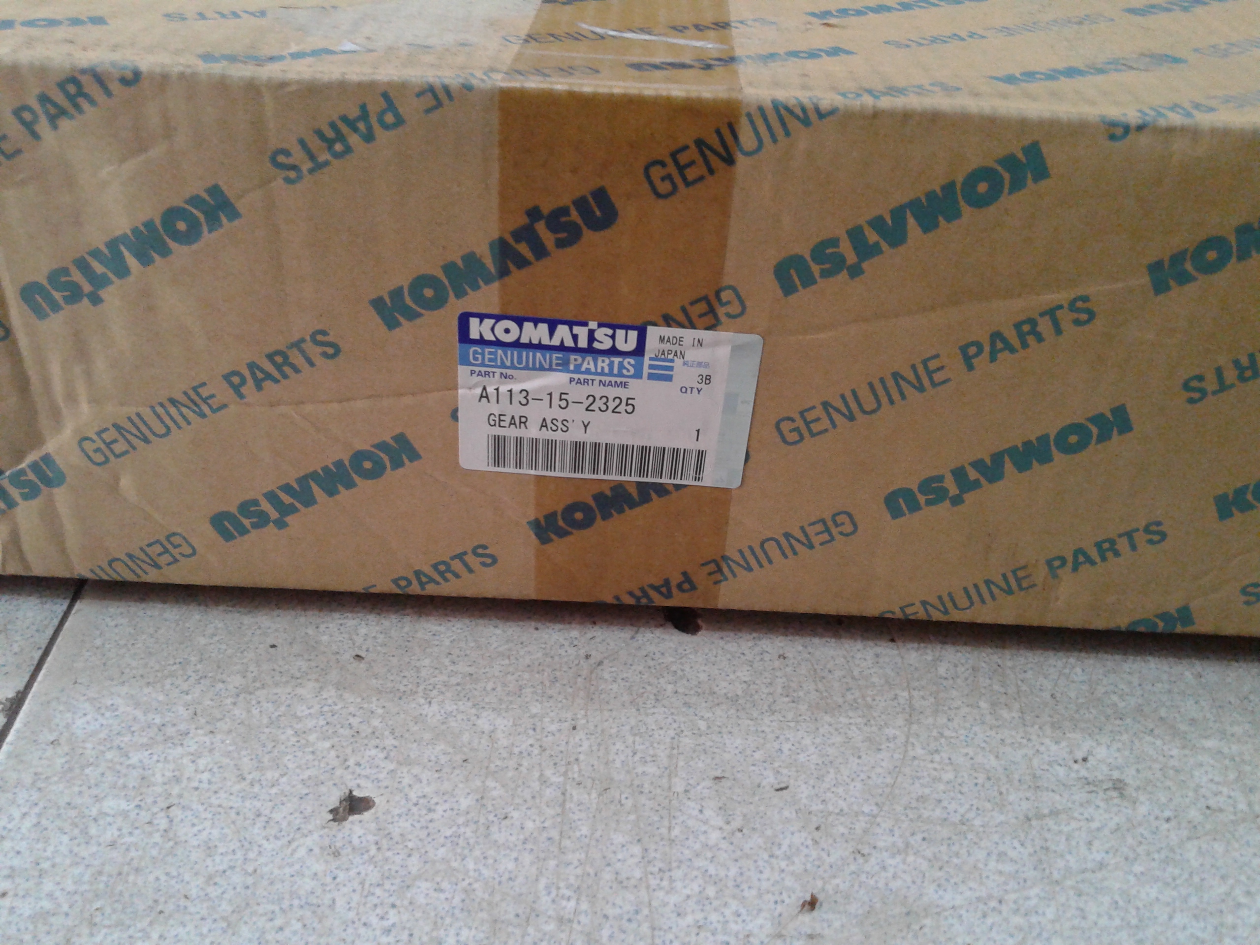 JUAL GEAR SET KOMATSU